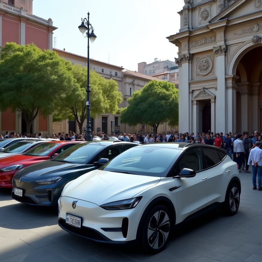 Encuentro de propietarios de vehículos eléctricos