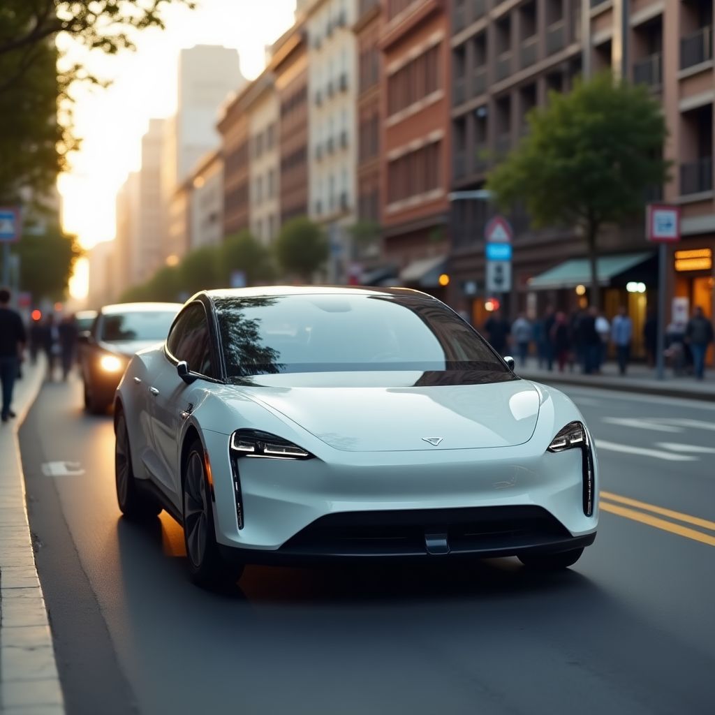 Prueba de manejo de vehículo eléctrico