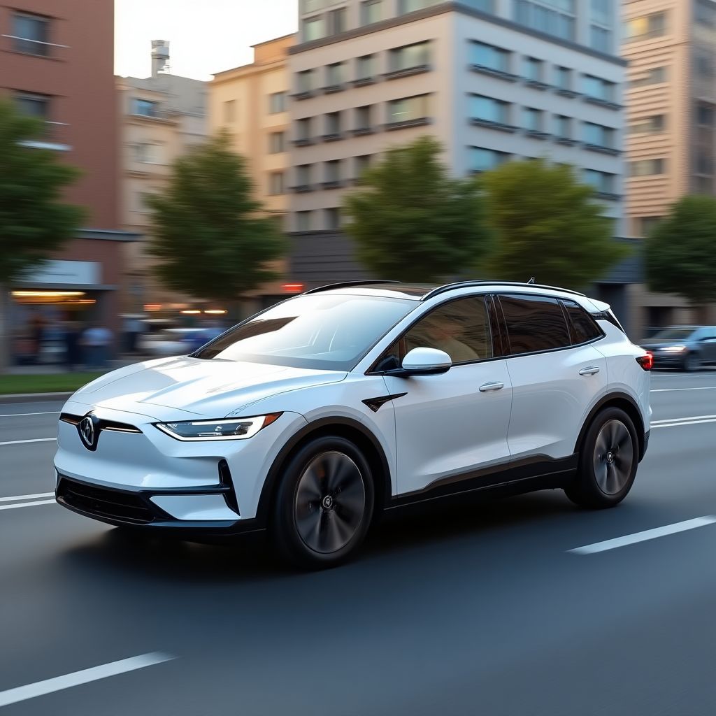 Auto eléctrico gama media